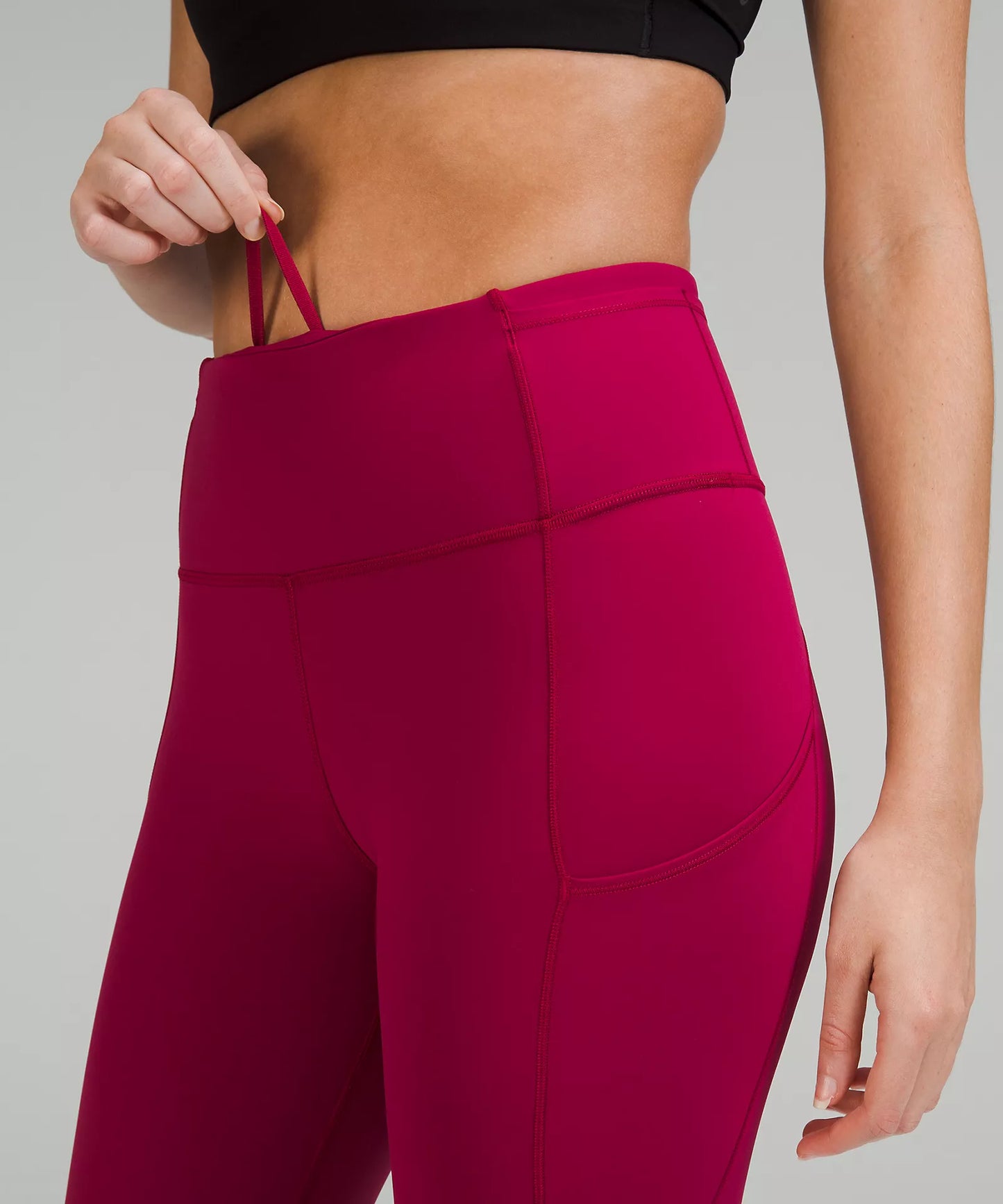 Fast and Free High-Rise Crop 23" Brushed Nulux